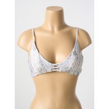 MALAI - Haut de maillot de bain beige en polyamide - Femme - Taille 40 - Modz