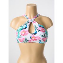 MALAI - Haut de maillot de bain blanc en polyamide - Femme - Taille 40 - Modz