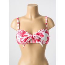 MILONGA - Haut de maillot de bain rouge en polyamide - Femme - Taille 38 - Modz