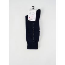 PERRIN - Chaussettes bleu en coton - Homme - Taille 45 - Modz