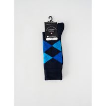 PERRIN - Chaussettes bleu en coton - Homme - Taille 43 - Modz