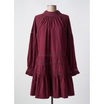 PETITE MENDIGOTE - Robe courte violet en coton - Femme - Taille 36 - Modz