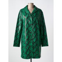 TARA JARMON - Manteau long vert en viscose - Femme - Taille 36 - Modz