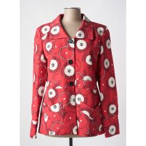 TARA JARMON - Blazer rouge en polyester - Femme - Taille 42 - Modz