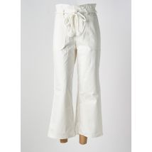 PETITE MENDIGOTE - Pantalon 7/8 blanc en coton - Femme - Taille 34 - Modz