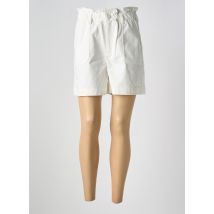 PETITE MENDIGOTE - Short blanc en coton - Femme - Taille 38 - Modz