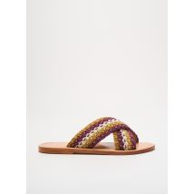 PETITE MENDIGOTE - Mules/Sabots violet en textile - Femme - Taille 40 - Modz