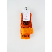 PERRIN - Chaussettes orange en laine - Enfant - Taille 31-34 - Modz