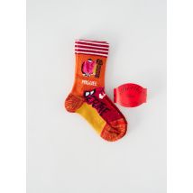 BERTHE AUX GRANDS PIEDS - Chaussettes orange en coton - Garçon - Taille 21 - Modz