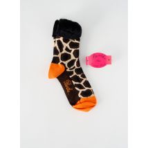 BERTHE AUX GRANDS PIEDS - Chaussettes orange en coton - Fille - Taille 35 - Modz