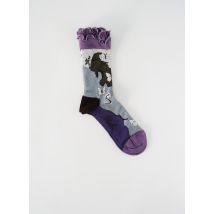 BERTHE AUX GRANDS PIEDS - Chaussettes violet en coton - Fille - Taille 35 - Modz