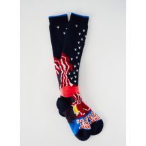 BERTHE AUX GRANDS PIEDS - Chaussettes bleu en coton - Femme - Taille 35-38 - Modz