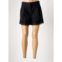 TWINSET - Short noir en coton - Femme - Taille 40 - Modz