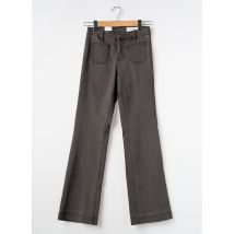 JANE BLUE - Jeans coupe droite gris en coton - Femme - Taille W26 - Modz