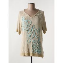 ELISA CAVALETTI - T-shirt marron en viscose - Femme - Taille 42 - Modz