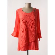 ELISA CAVALETTI - Blouse rouge en lin - Femme - Taille 44 - Modz