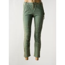 ELISA CAVALETTI - Pantalon 7/8 vert en coton - Femme - Taille W27 - Modz