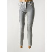 ELISA CAVALETTI - Pantalon 7/8 gris en coton - Femme - Taille W29 - Modz