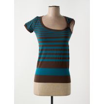 LE BOURGET - T-shirt marron en polyamide - Femme - Taille 40 - Modz