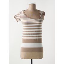 LE BOURGET - T-shirt blanc en polyamide - Femme - Taille 36 - Modz