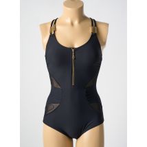 MIRADONNA - Maillot de bain 1 pièce noir en polyamide - Femme - Taille 38 - Modz