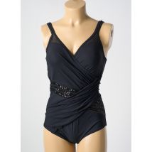 MIRADONNA - Maillot de bain 1 pièce noir en polyamide - Femme - Taille 42 - Modz