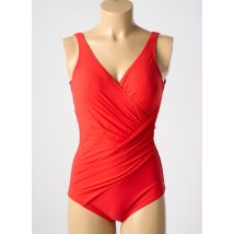 MIRADONNA - Maillot de bain 1 pièce rouge en polyamide - Femme - Taille 48 - Modz
