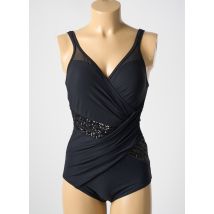 MIRADONNA - Maillot de bain 1 pièce noir en polyamide - Femme - Taille 40 - Modz