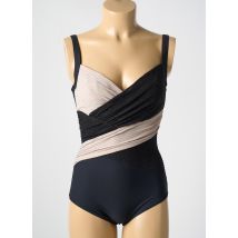 MIRADONNA - Maillot de bain 1 pièce noir en polyamide - Femme - Taille 40 - Modz