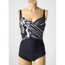 MIRADONNA - Maillot de bain 1 pièce noir en polyamide - Femme - Taille 40 - Modz