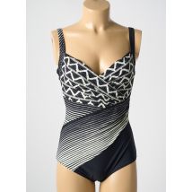 MIRADONNA - Maillot de bain 1 pièce noir en polyamide - Femme - Taille 40 - Modz