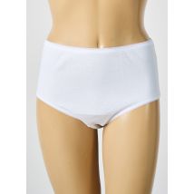 MADIVA - Culotte haute blanc en coton - Femme - Taille 44 - Modz