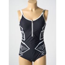 MIRADONNA - Maillot de bain 1 pièce noir en polyamide - Femme - Taille 44 - Modz