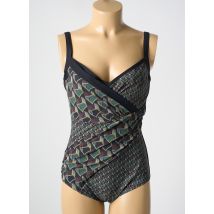 MIRADONNA - Maillot de bain 1 pièce noir en polyamide - Femme - Taille 44 - Modz