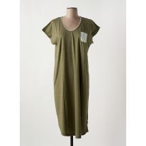 ESKIMO - Chemise de nuit vert en coton - Femme - Taille 36 - Modz