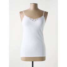 RAGNO - Top/Caraco blanc en coton - Femme - Taille 42 - Modz