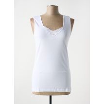 JET - Top/Caraco blanc en coton - Femme - Taille 50 - Modz