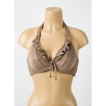 CYELL - Haut de maillot de bain marron en polyamide - Femme - Taille 90C - Modz
