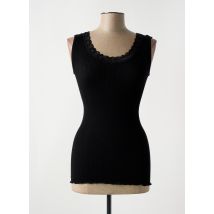 VITTORIA B - Top noir en laine - Femme - Taille 42 - Modz