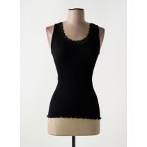 VITTORIA B - Top noir en laine - Femme - Taille 42 - Modz