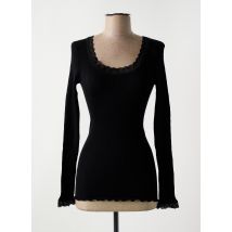 VITTORIA B - T-shirt noir en laine - Femme - Taille 36 - Modz