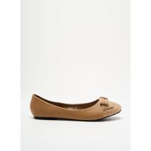 KS - Ballerines beige en autre matiere - Femme - Taille 38 - Modz