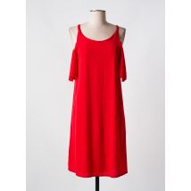 ROMEO POUR JULIETTE - Robe mi-longue rouge en polyester - Femme - Taille 38 - Modz