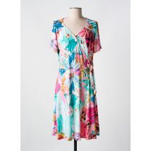 ROMEO POUR JULIETTE - Robe mi-longue bleu en polyester - Femme - Taille 40 - Modz