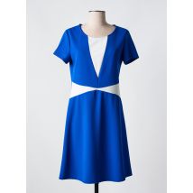 ROMEO POUR JULIETTE - Robe mi-longue bleu en polyester - Femme - Taille 38 - Modz