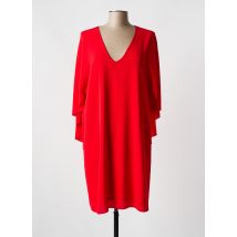HOLLY & JOEY - Robe mi-longue rouge en viscose - Femme - Taille TU - Modz
