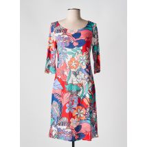 ROMEO POUR JULIETTE - Robe mi-longue rouge en polyester - Femme - Taille 40 - Modz