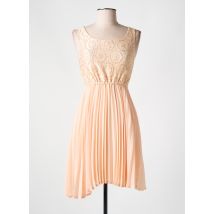 C.M.P 55 - Robe mi-longue rose en polyester - Femme - Taille 38 - Modz