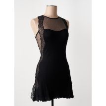 ARTIMAGLIA - Robe courte noir en coton - Femme - Taille 42 - Modz