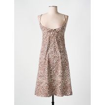 CYELL - Robe mi-longue marron en nylon - Femme - Taille 36 - Modz